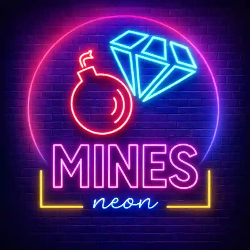 Mines Neon Online Casino Game